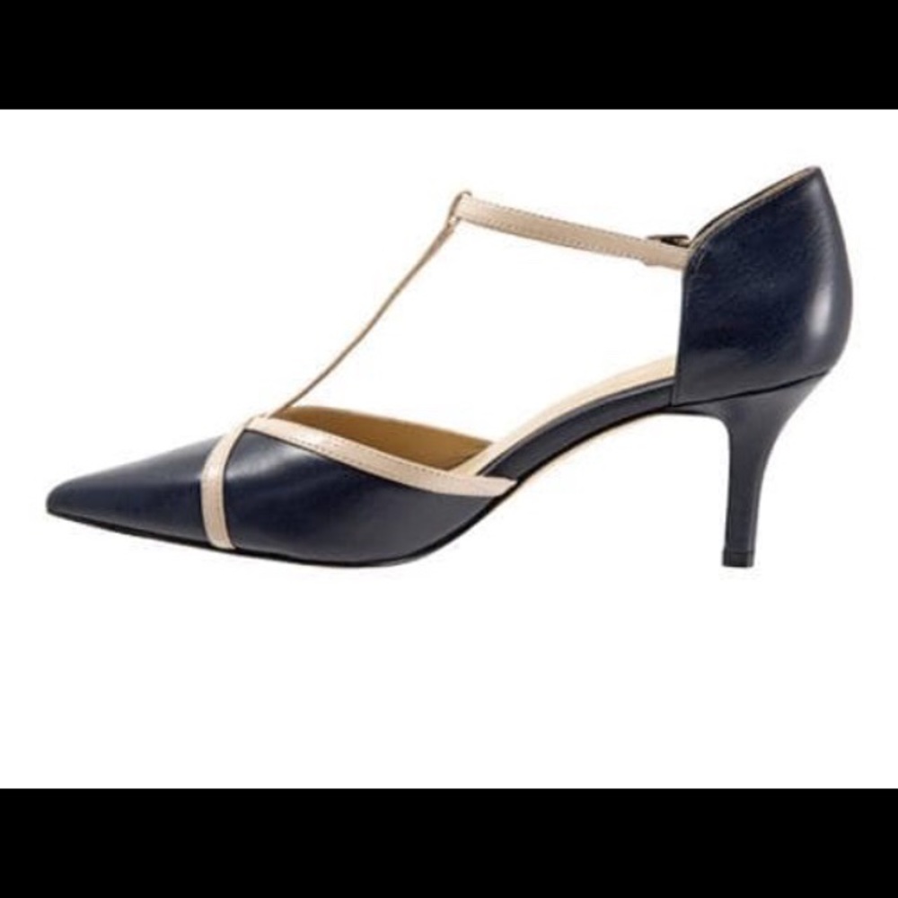 Trotters Amelia heel tstrap